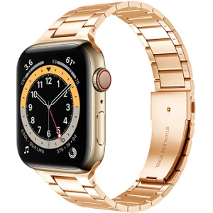 Apple Watch 4 5 6 7 8 Ultra 42MM 44MM 45MM 49MM Slim Çelik Kordon