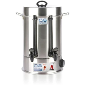 Dn 91107 . 80 Bardak Elektrikli Termostatlı 8 Lt Paslanmaz Çelik Semaver Çay Otomatı Makinesi