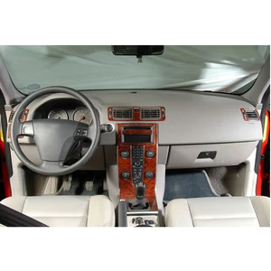meriç cockpit design Meriç® Volvo S40 / V50 / C30 Ön Torpido Kaplama Maun 13 Parça 2003-2009