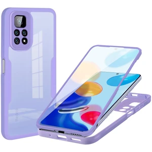 Xiaomi Redmi Note 11 Pro 5g/4g Için Yumuşak Tpu Ekran Koruyucu Telefon Kılıfı - Mor (Yurt Dışından)