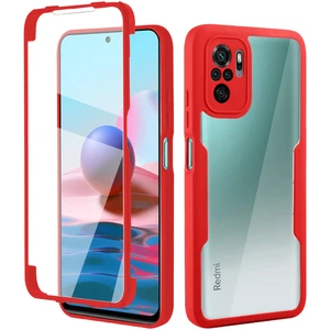 Xiaomi Redmi Note 10 4g/note 10S Için Yumuşak Tpu Ekran Koruyucu Telefon Kılıfı - Kırmızı (Yurt Dışından)