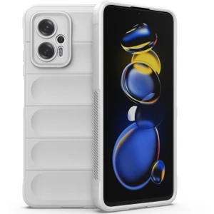 Xiaomi Poco X4 Gt 5g Için Kaymaz Silikon Telefon Kılıfı - Beyaz (Yurt Dışından)