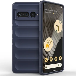 Google Pixel 7 Pro Için Kaymaz Silikon Telefon Kılıfı - Lacivert (Yurt Dışından)