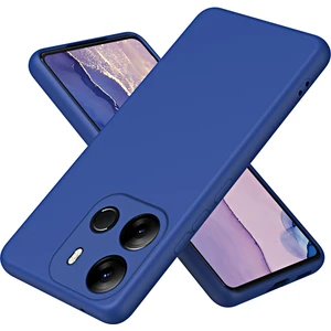 Tecno Spark Go 2023 Için Ince Likit Silikon Yumuşak Telefon Kılıfı - Mavi (Yurt Dışından)