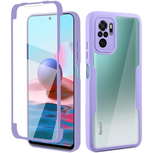 Xiaomi Redmi Note 10 4g/note 10S Için Yumuşak Tpu Ekran Koruyucu Telefon Kılıfı - Mor (Yurt Dışından)