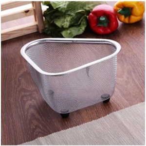 Fame Kıtchen 1. Kalite Paslanmaz Çelik Ayaklı Lavabo Çöp Süzgeci 18X13X10 cm FMA894525