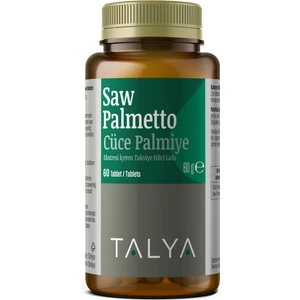 Saw Palmetto Cüce Palmiye Eki İçeren Takviye Edici Gıda, 60 Tablet