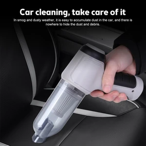 Mini Araba Elektrikli Süpürge ve Hava Üfleyici Akülü El Mini Araba Elektrikli Süpürgesi Için Araç Iç Ev Bilgisayar PC9000PA 3in 1
