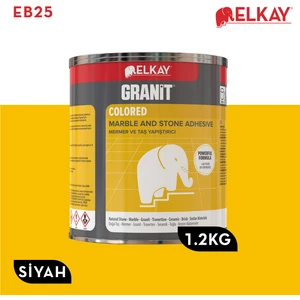 Granit Mermer ve Taş Yapıştırıcı Siyah 1200 gr