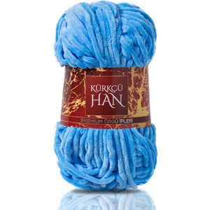 Kürkçü Han Kadife 100GR 95MT Örgü Ipi Khkad