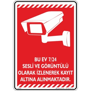 İsg Tabelam Bu Ev Kapalı Devre Kamera Sistemi Ile Izlenmektedir.