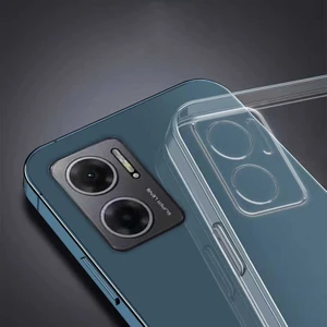 Xiaomi Redmi Note 11E Kamera Korumalı Şeffaf Yumuşak Silikon Kılıf