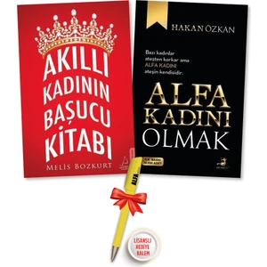 Akıllı Kadının Başucu Kitabı - Alfa Kadını Olmak - 2 Kitap + Alfa Kalem