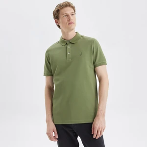 Nautıca Erkek Yeşil Slım Fıt Kısa Kollu Polo K35052T.3HC