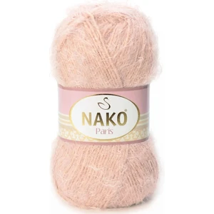 Paris 10390 5 Adet El Örgü Iplikleri Yelek Hırka Atkı Kazak Bere Iplikleri Sarılı Pudra