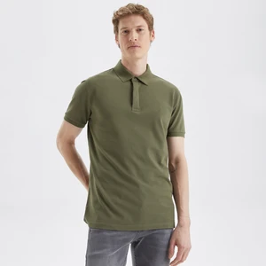 Nautıca Erkek Yeşil Slım Fıt Kısa Kollu Polo K35062T.3BP