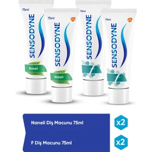 Naneli & Florürlü Diş Macunu 75ML x 2 Set