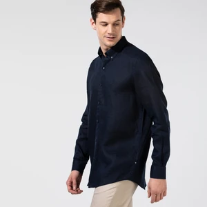 Nautıca Erkek Lacivert Classic Fıt Uzun Kollu Gömlek W35101T.4NV