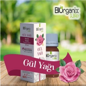 Çare Burada Biorganix Life Organik Gül Yağı 20 ml Şişede
