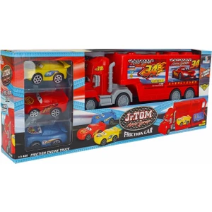 Can Ali Toys Jr Tom Taşıyıcı Tır Kırmızı