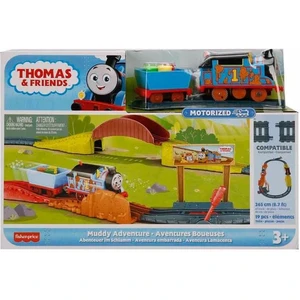 Thomas & Friends Thomas ve Arkadaşları Motorlu Tren Seti Muddy Adventure HHV98