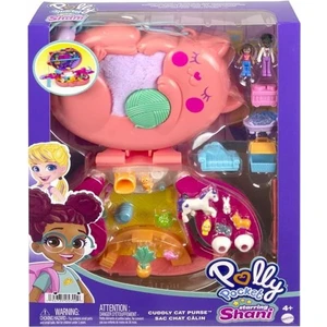 Polly Pocket Çanta Olabilen Micro Oyun Setleri Cuddy Cat HGT16