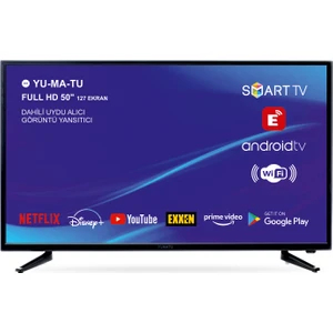 50'' 127 Ekran Uydu Alıcılı Full HD Android Smart LED TV