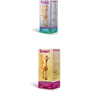 Focus 150 ml Şurup + Argivit Smart 150 ml Şurup