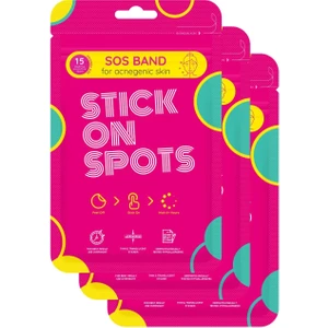 Stick On Spots Sos Band - 15 Adet / Patch x3