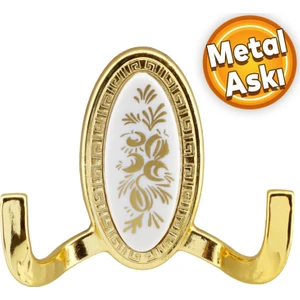 Palmira Duvar Vestiyer Askısı Metal Dolap Elbise Havlu Askılığı Gold Askı askılık