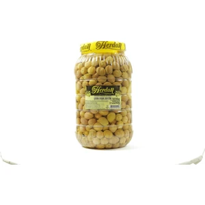 Edremit  Çizik Yeşil Zeytin 3 Lt Pet Kavanoz (Net 2,25 Kg)