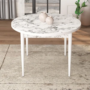 Concept Tor Serisi,  Sabit  90 x 90 Yuvarlak Mutfak Masası