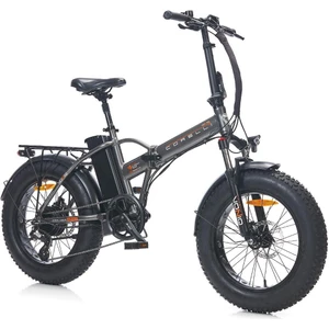 Voniq 20 Jant 42 Folding Fat Bike Elektrikli Bisiklet Gri
