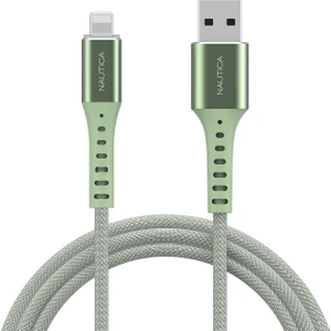 C65 Mfı Lightning To Usb-A 12W Örgülü Hızlı Şarj ve Data Kablosu 1.2m Yeşil