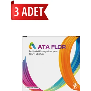 Ata Flor Probiyotik 10 Şase 3 Adet