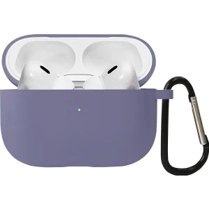 Airpods Pro 2.nesil Liquid Silicone Lansman Lavanta Grisi