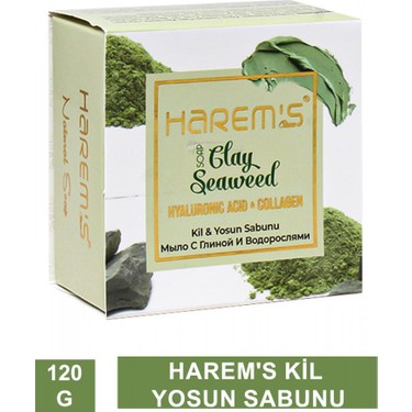 HAREMS KİL&YOSUN SABUNU 120G