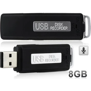 Ses Kayıt Özellikli USB Bellek 8