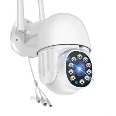 Sarftech 360° Wifi Ip Güvenlik Kamera Gece Görüşlü Sensörlü Harekete Duyarlı 1080P Ip Dış