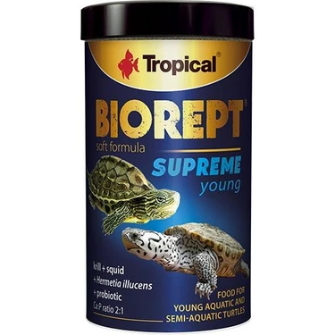 Tropical Biorept Supreme Young Kaplumbağa Yemi 250ML