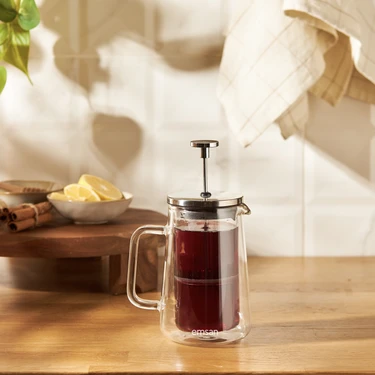 Emsan Double Glass French Press 350