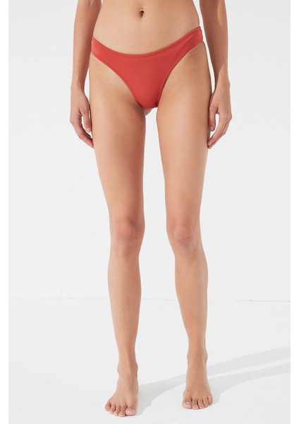 Tarçın Basic Cheeky Bikini Altı