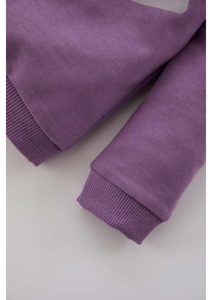 Erkek Bebek İçi Yumuşak Tüylü Sweatshirt Z3797A222WN