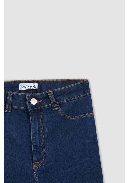 Super Skinny Fit Yüksek Bel Jean Pantolon X0797AZ22SP
