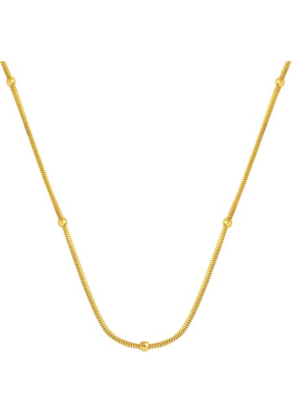 14 Ayar Italyan Altın Zincir Kolye 45 Cm.