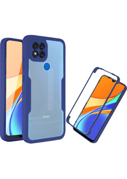 Xiaomi Redmi 9c Için Yumuşak Tpu Ekran Koruyucu Telefon Kılıfı - Mavi (Yurt Dışından)