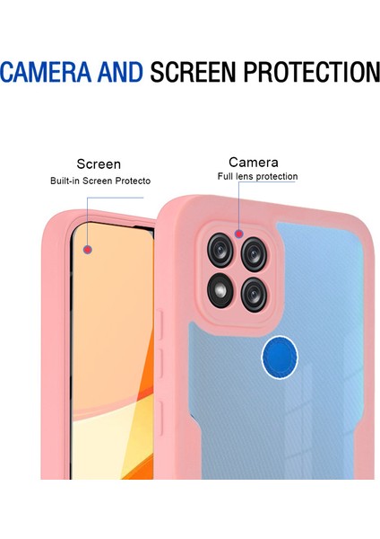 Xiaomi Redmi 9c Için Yumuşak Tpu Ekran Koruyucu Telefon Kılıfı - Mavi (Yurt Dışından)