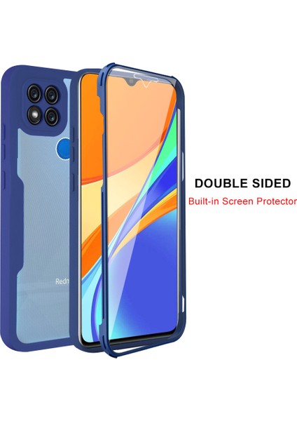 Xiaomi Redmi 9c Için Yumuşak Tpu Ekran Koruyucu Telefon Kılıfı - Mavi (Yurt Dışından)