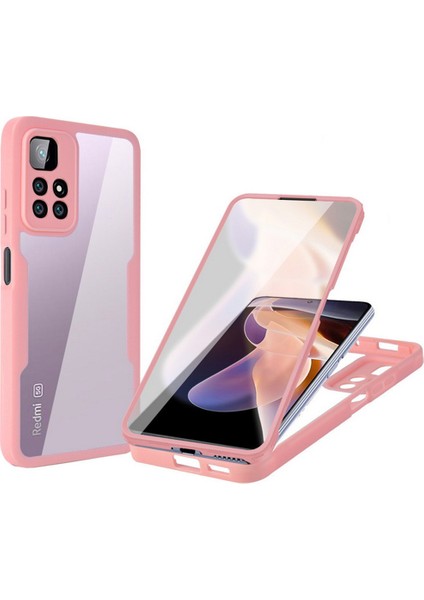 Xiaomi Poco M4 Pro 5g Için Yumuşak Tpu Ekran Koruyucu Telefon Kılıfı - Pembe (Yurt Dışından)