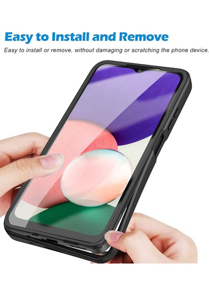 Samsung Galaxy A22 4g Için Yumuşak Tpu Ekran Koruyucu Telefon Kılıfı - Mavi (Yurt Dışından) indirimleri